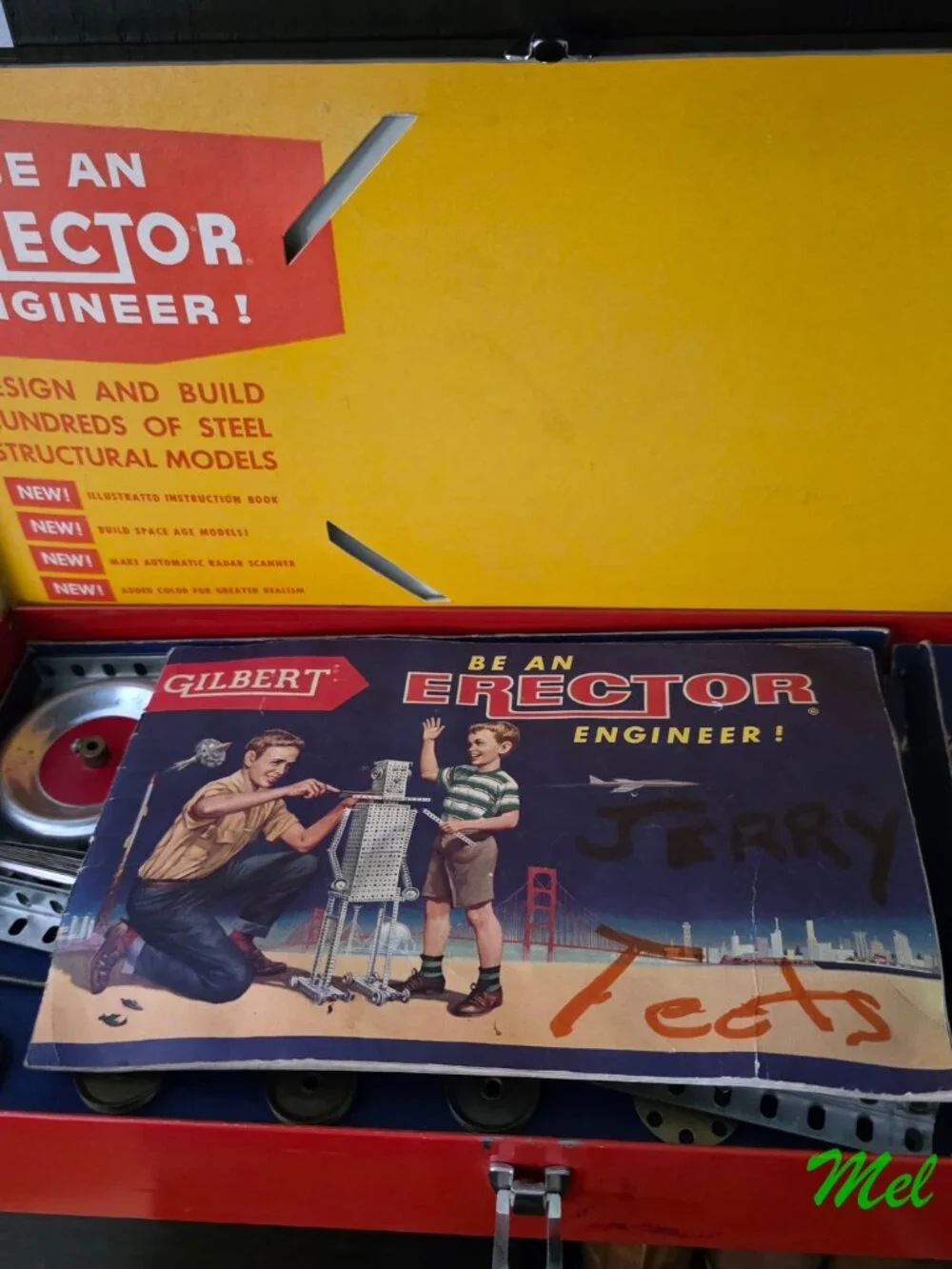 Vintage 1959 Gilbert Erector Set No. 10042 Automatic Radar-Scope Set